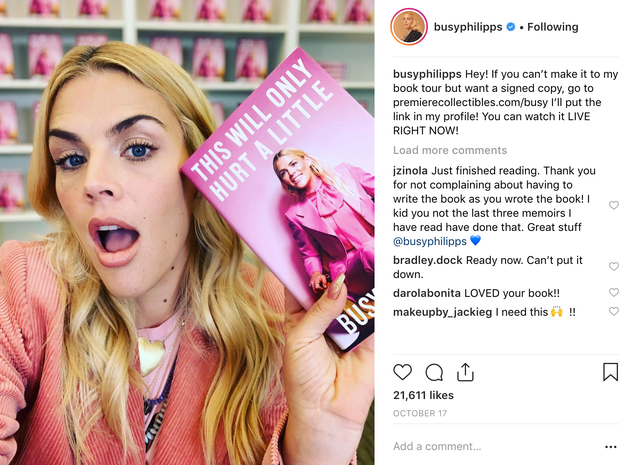 Illustration for article titled Busy Philipps on Her New Book, Being Instagram Famous and Making 'a Late Night Show for All of Us'